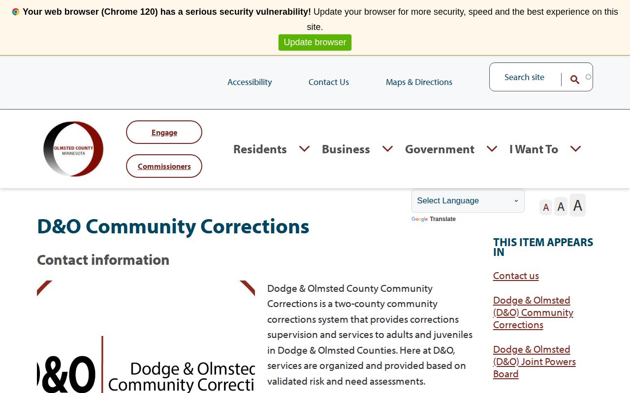 Dodge County probation and post-release supervision office contact